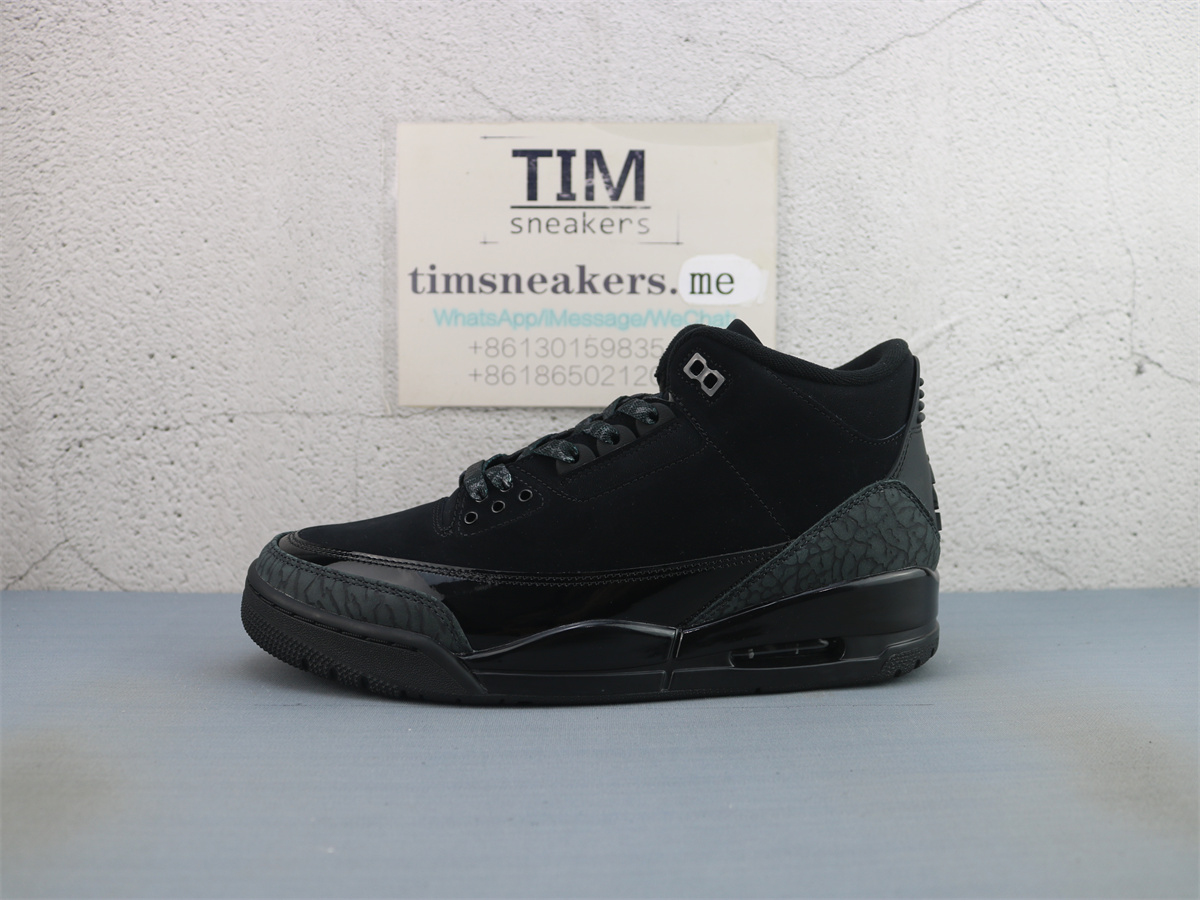 Air Jordan 3 Black Cat 2025 CT8532-001